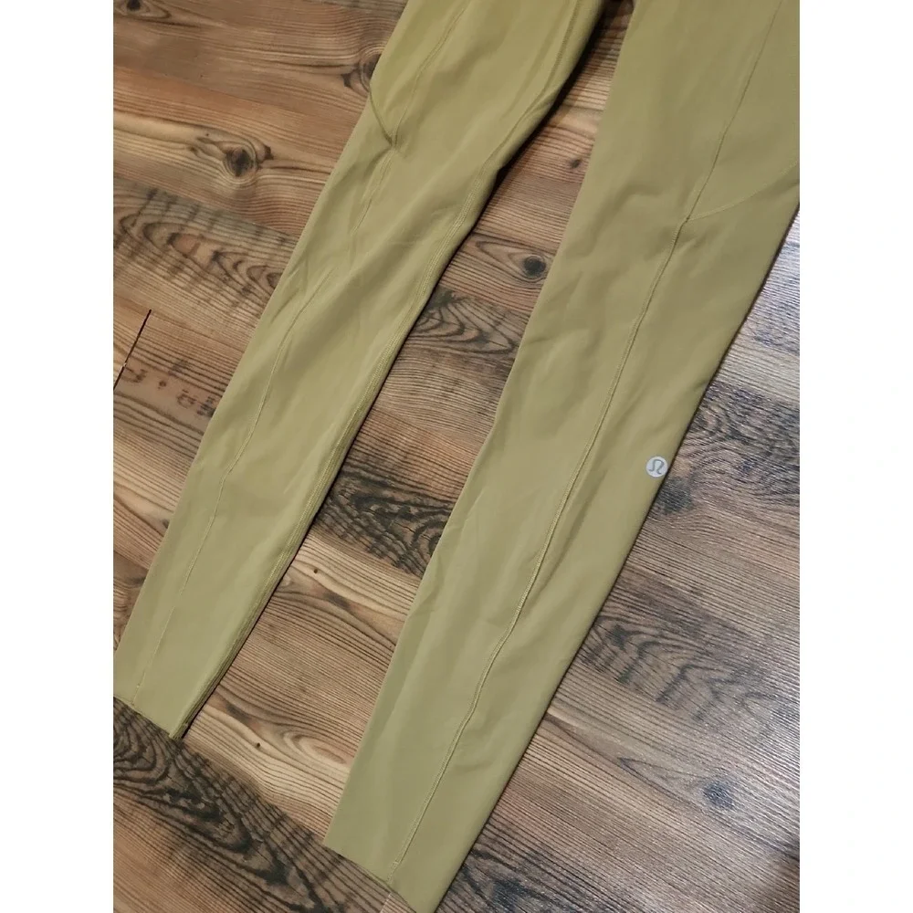 Lululemon Fast and Free High-Rise Tight Non-Reflective Grape Leaf Running 6 Crop